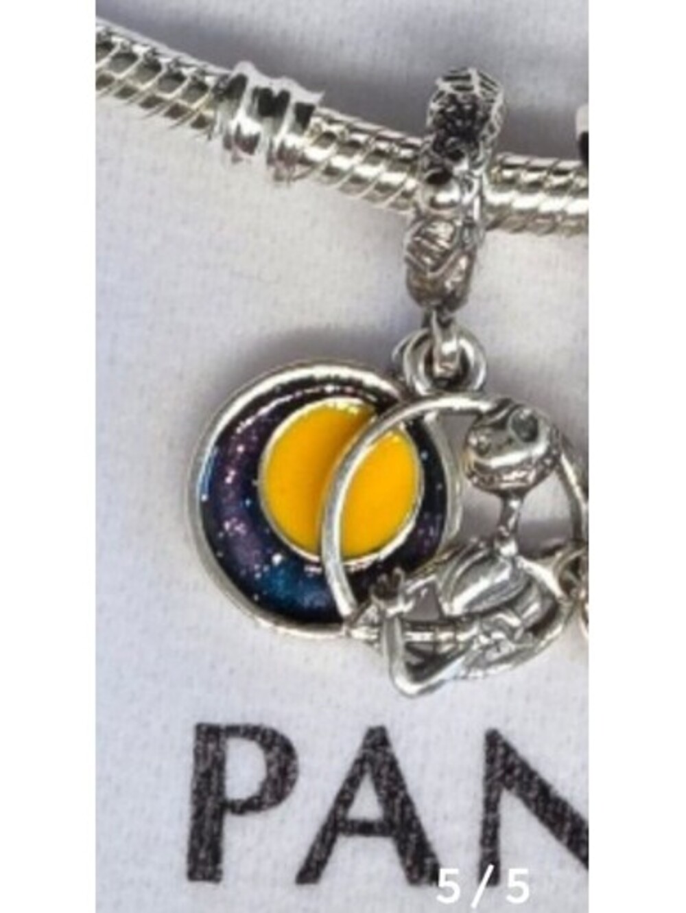 Disney nightmare before Christmas pandora charm s925 ale silver